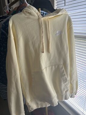 Butter yellow Nike hoodie